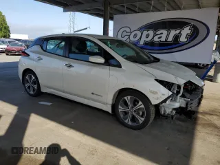 2018 Nissan LEAF SV с VIN 1N4AZ1CP4JC314622, выставлен на аукционе Copart как лот 53328835 с пробегом 39 596 миль миль и Списание • Salvage title. История ставок и продаж доступна на DreamBid. Изображение 4.