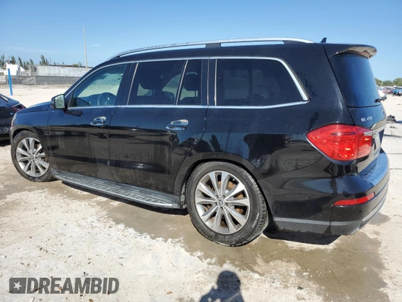 2014 Mercedes-Benz GL 450 with VIN 4JGDF7CE7EA317268, listed as a Copart auction lot 47659655 with 114,686 mi miles and Clean title. Bid and sale history available at DreamBid. Image 2.