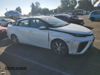 2020 Toyota Mirai with VIN JTDBVRBD5LA008169, listed as a Copart auction lot 77449854 with 71,712 mi miles and Salvage Title. Bid and sale history available at DreamBid. Image 4.