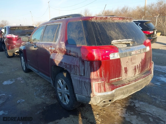 2017 GMC Terrain SLE with VIN 2GKALNEK5H6214914, listed as a IAAI auction lot 41582766 with 133,005 mi miles. Bid and sale history available at carsss.com. Image 3.