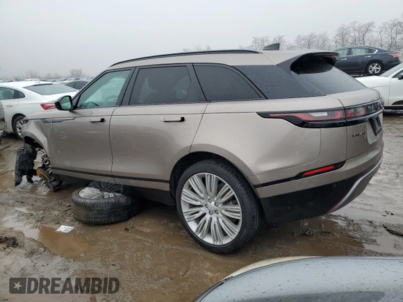 2022 Land Rover Range Rover Velar R-Dynamic S with VIN SALYT2EX6NA340226, listed as a Copart auction lot 39598174 with 22,942 mi miles. Bid and sale history available at carsss.com. Image 2.