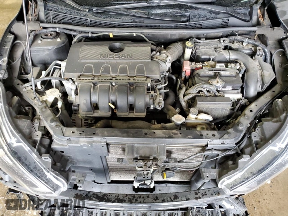 2019 Nissan Sentra SV with VIN 3N1AB7APXKY243085, listed as a Copart auction lot 46116655 with 75,586 mi miles and Salvage Title. Bid and sale history available at DreamBid. Image 11.