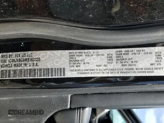 2021 Jeep Grand Cherokee Limited with VIN 1C4RJKBG6M8163320, listed as a Copart auction lot 54274935 with Not Provided miles and Clean Title. Bid and sale history available at DreamBid. Image 14.
