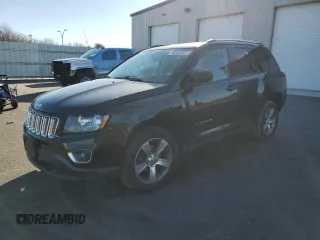 2016 Jeep Compass High Altitude Edition with VIN 1C4NJDEB3GD775853, listed as a Copart auction lot 66526822 with 89,295 mi miles. Bid and sale history available at carsss.com. Image 1.