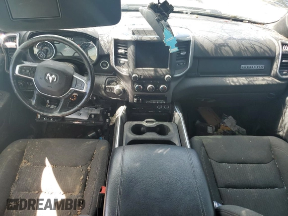 2019 Ram 1500 Big Horn with VIN 1C6SRFFT0KN870198, listed as a Copart auction lot 55661905 with 103,716 mi miles and Salvage title. Bid and sale history available at DreamBid. Image 8.