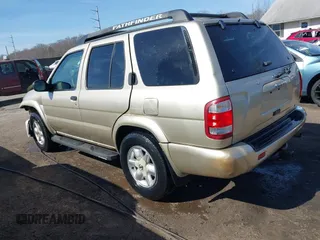 2002 Nissan Pathfinder SE z VIN JN8DR09Y82W717024, wystawiony jako IAAI lot #41819237 z przebiegiem 216 760 mil mil oraz . Historia ofert i sprzedaży dostępna na DreamBid. Obrazek 3.