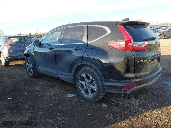 2019 Honda CR-V EX with VIN 5J6RW2H55KL033427, listed as a IAAI auction lot 41446877 with 35,510 mi miles. Bid and sale history available at carsss.com. Image 3.