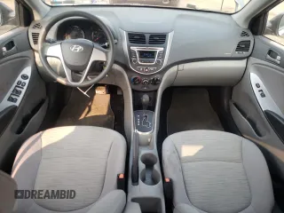 2017 Hyundai Accent SE with VIN KMHCT4AE8HU292258, listed as a Copart auction lot 58053353 with 26,635 mi miles. Bid and sale history available at carsss.com. Image 8.