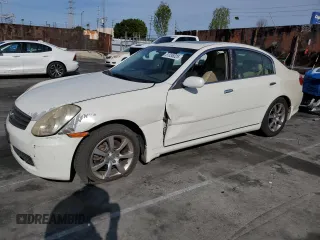2006 Infiniti G35 with VIN JNKCV51E96M522194, listed as a Copart auction lot 51336025 with Not Provided miles and Salvage Title. Bid and sale history available at carsss.com. Image 1.