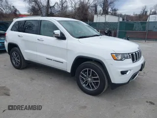 2018 Jeep Grand Cherokee Limited with VIN 1C4RJFBG5JC450521, listed as a IAAI auction lot 41741322 with 63,833 mi miles. Bid and sale history available at carsss.com. Image 1.