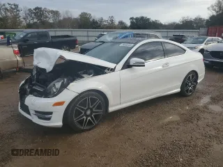 2013 Mercedes-Benz C with VIN WDDGJ5HB9DG110143, listed as a Copart auction lot 88656055 with 101,803 mi miles and Salvage Title. Bid and sale history available at carsss.com. Image 1.