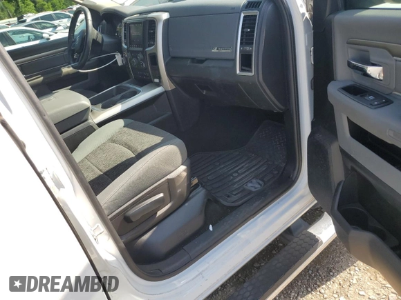 2018 Ram 1500 Big Horn with VIN 3C6RR7LT5JG143591, listed as a Copart auction lot 50632235 with 89,392 mi miles and Salvage Title. Bid and sale history available at carsss.com. Image 8.
