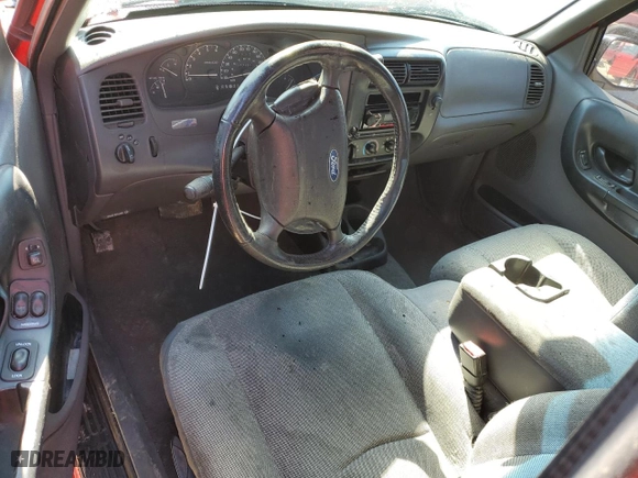 2002 Ford Ranger XL Fleet with VIN 1FTYR44V12PB67600, listed as a Copart auction lot 47360975 with 177,151 mi miles and Salvage Title. Bid and sale history available at carsss.com. Image 8.