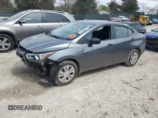2024 Nissan Versa S with VIN 3N1CN8DVXRL930378, listed as a Copart auction lot 51090915 with 12,333 mi miles and Salvage Title. Bid and sale history available at DreamBid. Image 1.