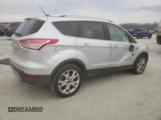 2016 Ford Escape Titanium with VIN 1FMCU9J95GUA34579, listed as a Copart auction lot 47172325 with 107,738 mi miles and Salvage Title. Bid and sale history available at carsss.com. Image 3.