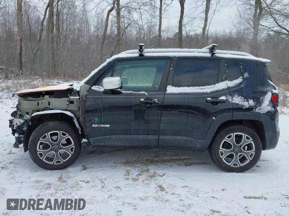 2018 Jeep Renegade Limited with VIN ZACCJBDB6JPH06029, listed as a IAAI auction lot 41364624 with 117,711 mi miles and . Bid and sale history available at DreamBid. Image 14.