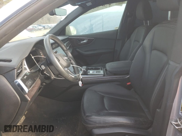 2019 Audi Q8 Premium with VIN WA1AVAF1XKD017065, listed as a Copart auction lot 37244513 with 54,174 mi miles. Bid and sale history available at carsss.com. Image 7.