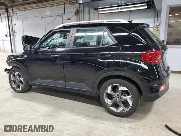 2022 Hyundai Venue SEL with VIN KMHRC8A30NU167055, listed as a Copart auction lot 53284515 with 23,403 mi miles and Salvage title. Bid and sale history available at DreamBid. Image 2.