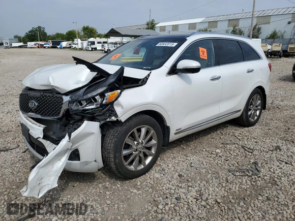 2016 Kia Sorento SXL with VIN 5XYPKDA53GG013517, listed as a Copart auction lot 60932015 with 150,334 mi miles and Non repairable. Bid and sale history available at DreamBid. Image 1.