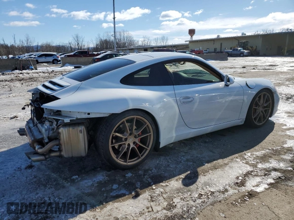 2012 Porsche 911 991 Carrera S with VIN WP0AB2A96CS120630, listed as a Copart auction lot 45580615 with Not provided miles and Salvage title. Bid and sale history available at DreamBid. Image 3.