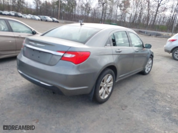 2011 Chrysler 200 Touring with VIN 1C3BC1FB2BN602536, listed as a IAAI auction lot 41858171 with 1 mi miles. Bid and sale history available at carsss.com. Image 4.