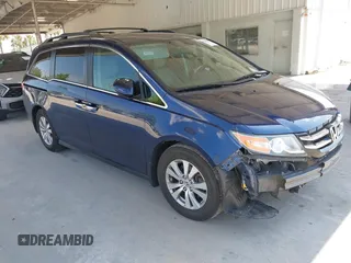 2015 Honda Odyssey EX z VIN 5FNRL5H46FB113271, wystawiony jako IAAI lot #42309623 z przebiegiem 94 575 mil mil oraz . Historia ofert i sprzedaży dostępna na DreamBid. Obrazek 1.