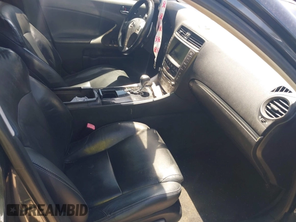 2011 Lexus IS 250 with VIN JTHCF5C24B5047364, listed as a IAAI auction lot 42047798 with 248,628 mi miles and . Bid and sale history available at DreamBid. Image 5.