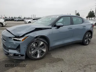 2024 Polestar 2 z VIN YSMFD3KA1RL220740, wystawiony jako Copart lot #52755355 z przebiegiem 9416 mil mil oraz Szkody całkowita. Historia ofert i sprzedaży dostępna na DreamBid. Obrazek 1.