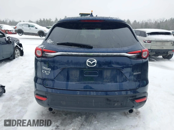 2021 Mazda CX-9 Touring with VIN JM3TCBCY8M0509073, listed as a IAAI auction lot 41563640 with 38,779 mi miles. Bid and sale history available at carsss.com. Image 17.