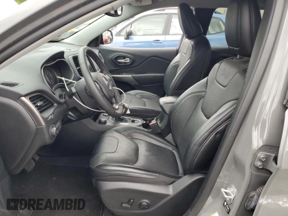 2022 Jeep Cherokee Latitude Lux with VIN 1C4PJMMN6ND547489, listed as a Copart auction lot 56833935 with 21,109 mi miles and Salvage title. Bid and sale history available at DreamBid. Image 7.