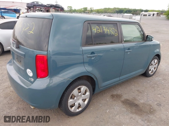 2008 Scion xB with VIN JTLKE50EX81005753, listed as a IAAI auction lot 42134372 with 180,218 mi miles. Bid and sale history available at carsss.com. Image 4.