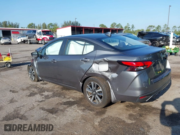 2022 Nissan Versa SV with VIN 3N1CN8EV0NL863749, listed as a IAAI auction lot 42182063 with 11,718 mi miles and . Bid and sale history available at DreamBid. Image 3.