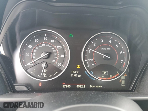 2017 BMW 2 Series M240i xDrive with VIN WBA2G3C52HV640901, listed as a Copart auction lot 85121474 with 37,965 mi miles and Salvage Title. Bid and sale history available at carsss.com. Image 9.
