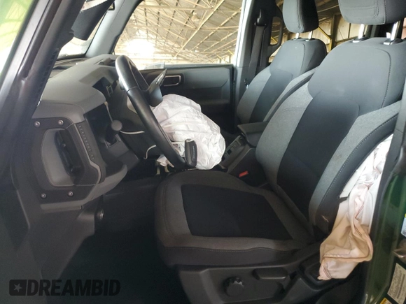 2023 Ford Bronco с VIN 1FMDE5BH4PLB62480, выставлен на аукционе Copart как лот 52214675 с пробегом 19 287 миль миль и Списание • Salvage title. История ставок и продаж доступна на DreamBid. Изображение 7.