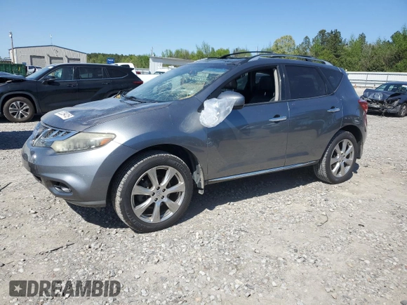 2013 Nissan Murano LE with VIN JN8AZ1MU0DW210442, listed as a Copart auction lot 52239415 with Not Provided miles and Salvage Title. Bid and sale history available at DreamBid. Image 1.