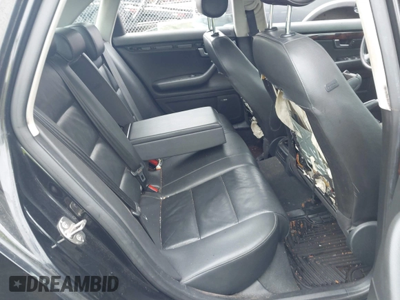 2008 Audi A4 2.0T with VIN WAUDF78E18A151845, listed as a IAAI auction lot 42259539 with 205,565 mi miles and . Bid and sale history available at DreamBid. Image 8.