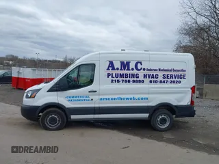2018 Ford Transit with VIN 1FTYR1CM6JKB49306, listed as a IAAI auction lot 41695457 with 121,124 mi miles and . Bid and sale history available at DreamBid. Image 14.
