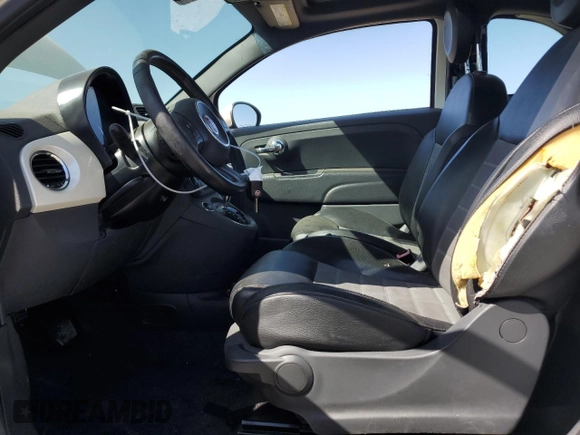 2013 FIAT 500 Sport with VIN 3C3CFFBR4DT624388, listed as a Copart auction lot 52713795 with 106,420 mi miles and Clean Title. Bid and sale history available at carsss.com. Image 7.