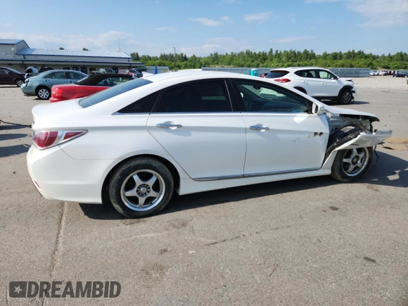 2012 Hyundai Sonata Hybrid with VIN KMHEC4A47CA055139, listed as a Copart auction lot 60082025 with 221,911 mi miles and Salvage title. Bid and sale history available at DreamBid. Image 3.