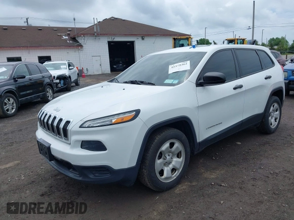 2017 Jeep Cherokee Sport z VIN 1C4PJLAB9HW503337, wystawiony jako IAAI lot #42379362 z przebiegiem 92 592 mil mil oraz . Historia ofert i sprzedaży dostępna na DreamBid. Obrazek 2.