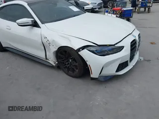 2021 BMW M4 with VIN WBS53AZ02MCH23791, listed as a IAAI auction lot 42318737 with 18,632 mi miles and . Bid and sale history available at DreamBid. Image 6.