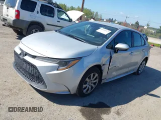 2020 Toyota Corolla LE with VIN 5YFEPRAE4LP098976, listed as a IAAI auction lot 42054417 with 94,655 mi miles and . Bid and sale history available at DreamBid. Image 17.
