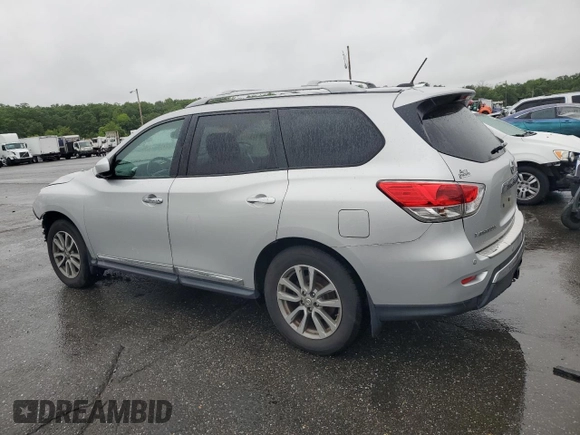 2015 Nissan Pathfinder SL with VIN 5N1AR2MM5FC617397, listed as a Copart auction lot 58304445 with 103,161 mi miles and Salvage title. Bid and sale history available at DreamBid. Image 2.