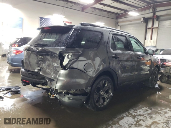 2018 Ford Explorer Sport with VIN 1FM5K8GT6JGA24211, listed as a Copart auction lot 52427215 with 71,788 mi miles and Salvage Title. Bid and sale history available at DreamBid. Image 3.