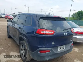 2014 Jeep Cherokee Sport with VIN 1C4PJLAB2EW279808, listed as a IAAI auction lot 42202402 with 98,671 mi miles and . Bid and sale history available at DreamBid. Image 3.