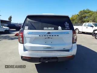 2023 Chevrolet Suburban LT with VIN 1GNSKCKD9PR339180, listed as a IAAI auction lot 41816541 with 60,537 mi miles and . Bid and sale history available at DreamBid. Image 17.