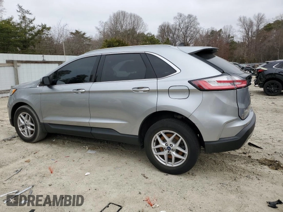 2021 Ford Edge SEL with VIN 2FMPK4J94MBA15436, listed as a Copart auction lot 48448995 with 98,486 mi miles and Salvage Title. Bid and sale history available at carsss.com. Image 2.