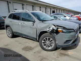 2020 Jeep Cherokee Latitude Plus with VIN 1C4PJMLBXLD617175, listed as a Copart auction lot 50235775 with 119,508 mi miles and Salvage Title. Bid and sale history available at DreamBid. Image 4.