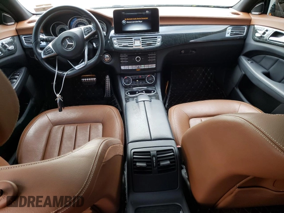 2017 Mercedes-Benz CLS 550 with VIN WDDLJ9BB5HA199667, listed as a Copart auction lot 73677523 with 65,044 mi miles and . Bid and sale history available at DreamBid. Image 8.