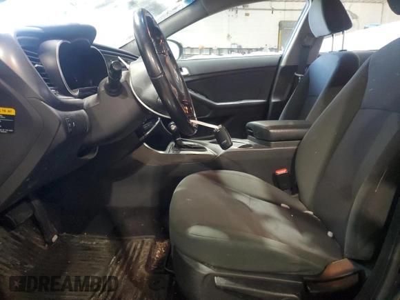 2015 Kia Optima with VIN KNAGM4AD3F5081497, listed as a Copart auction lot 45282855 with 84,270 mi miles and Salvage title. Bid and sale history available at DreamBid. Image 7.
